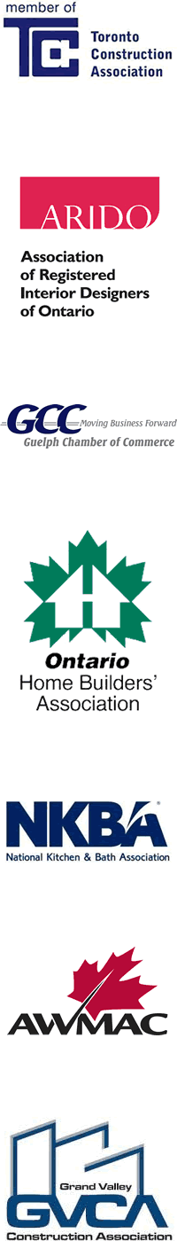 Member of Toronto Construction Association, Guelph Chamber of Commerce, Ontario Home Builders Association and others